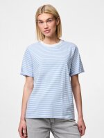 Shirt Pieces PCRina SS Fold Up Tee Stripes Bright...