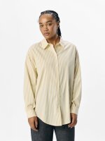 Hemd Object OBJTutta LO L/S Shirt White/Daffodil