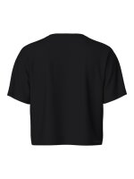 Shirt Pieces PCSara SS Short Tee Black