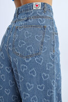 Jeans Lili Sidonio Young Ladies Woven Pants ELF980DE Denim Blue